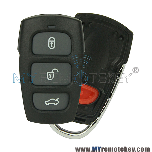 Remote fob shell case cover for Hyundai Kia 3 button with panic