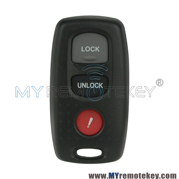 KPU41846 Remote key fob shell case 3 button for Mazda 3 6 2004 2005