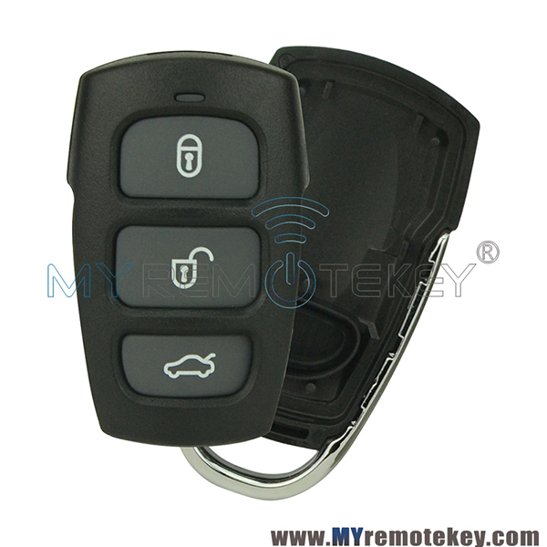 Remote fob shell case cover for Hyundai Kia 3 button