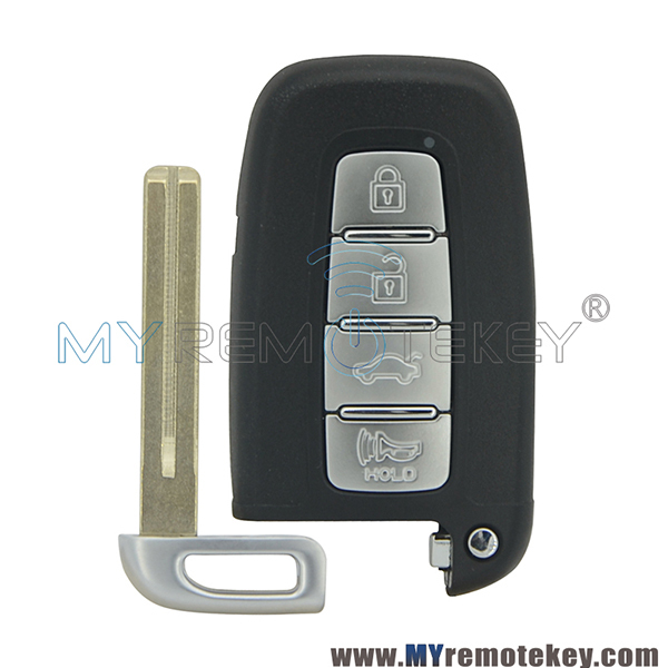 Smart key case shell for Hyundai 4 button