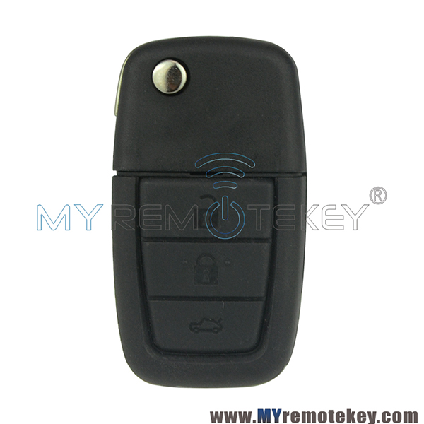 Flip key 3 button with panic 434Mhz for Holden VE Commodore