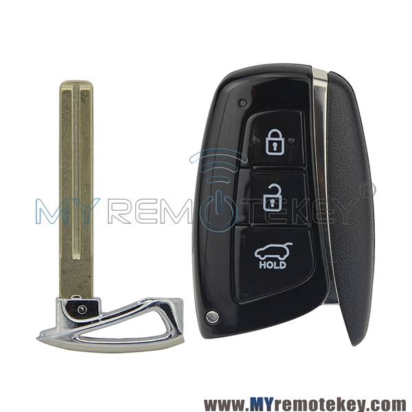 Smart key shell case for Hyundai Santa Fe IX45 2013 2014 3 button