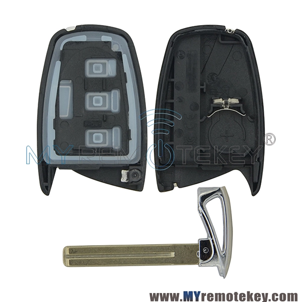 Smart key shell case for Hyundai Santa Fe IX45 2013 2014 3 button