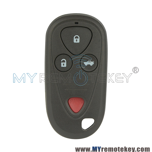 E4EG8D-444H-A, OUCG8D-387H-A Remote fob shell 3 button with panic for Acura CL RL TL TSX