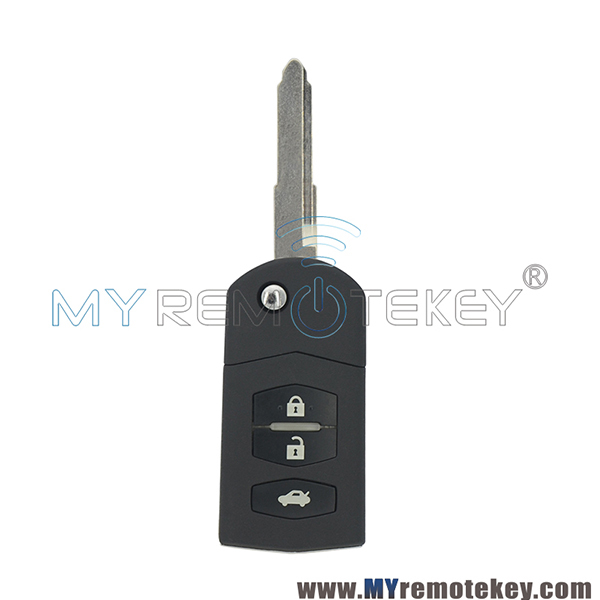 Flip remote key for Mazda M3 3 button 4D63 chip