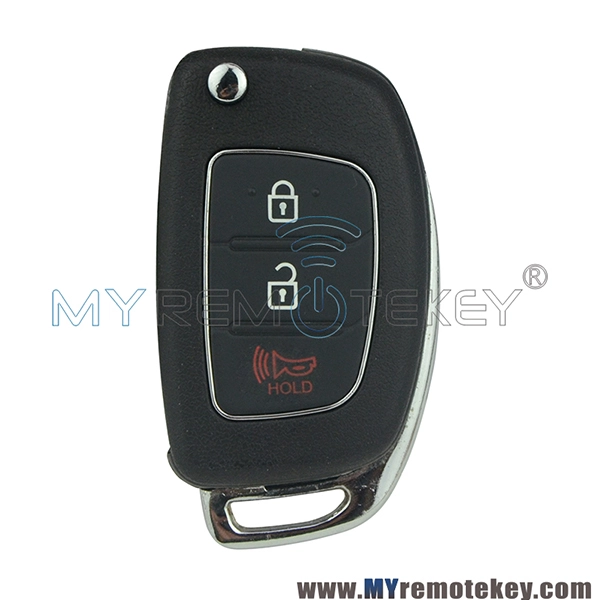 For Hyundai Genesis Elantra remote key shell 3 button