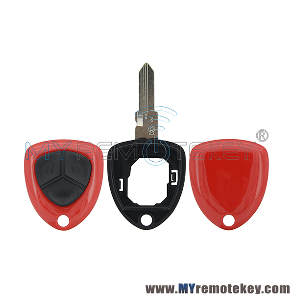 Remote car key case shell 3 button for Ferrari