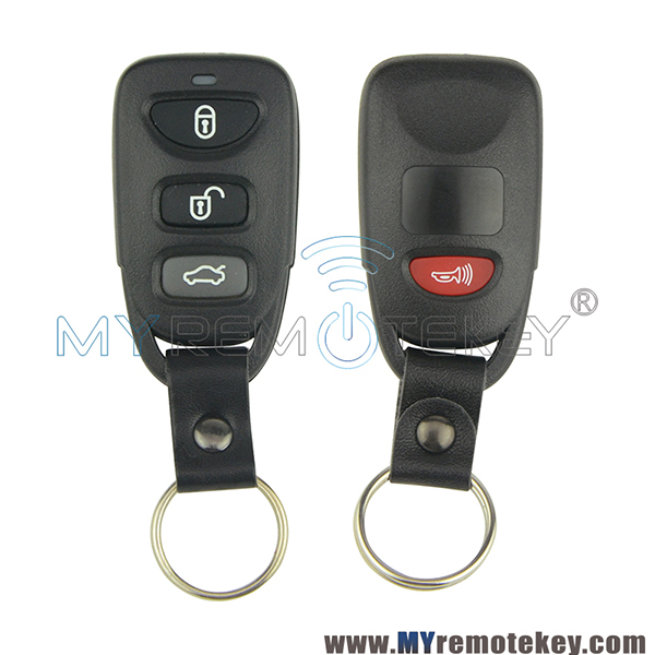 Remote key fob for Hyundai Elantra Sonata Kia 3 button with panic