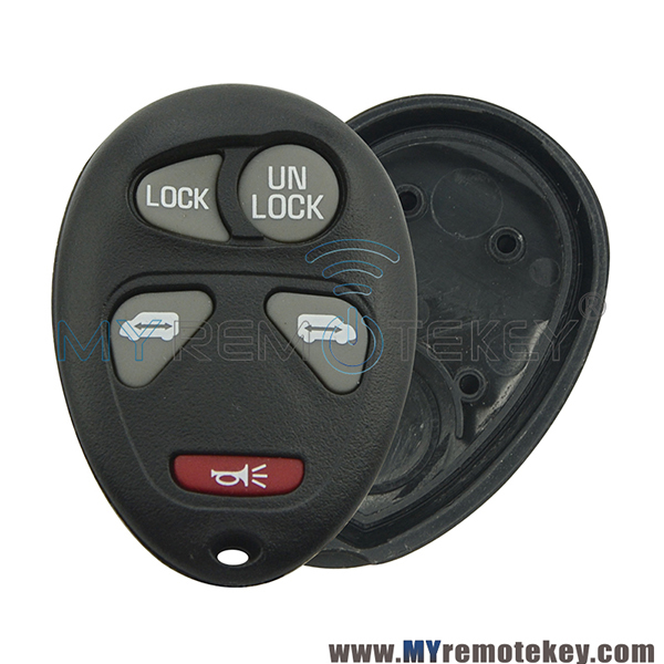 Remote Fob shell 5 button for Pontiac Chevrolet