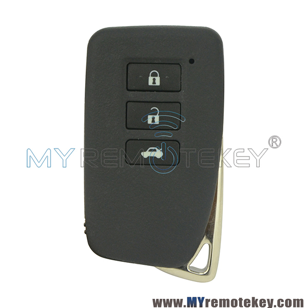 Smart key case shell for Lexus ES250 IS250 GS350 GS450h 3 button