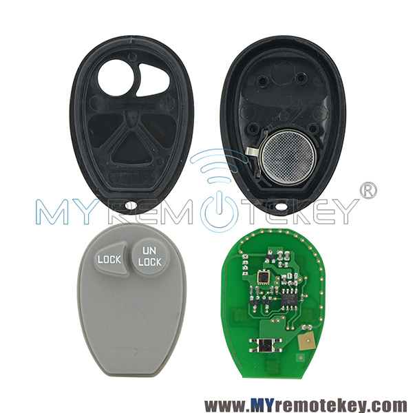 Remote fob 2 buttons 315mhz ASK for Buick GL8 L2C0007T