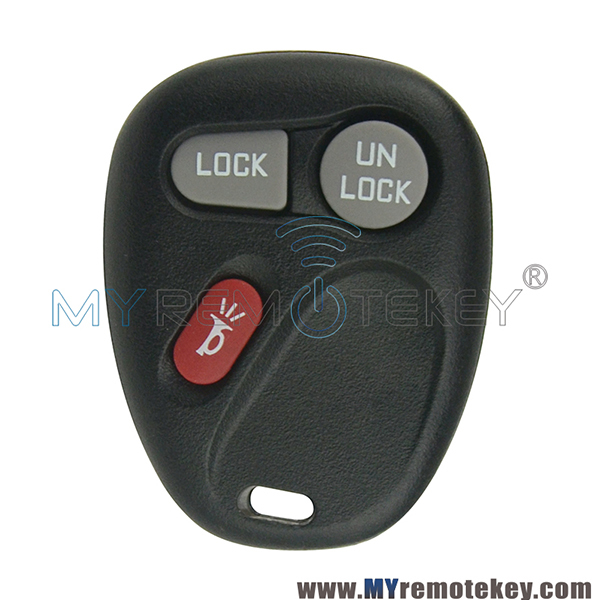 Remote fob shell case for GMC Cadillac Chevrolet Pontiac 3 button