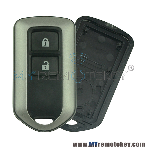 Remote fob shell case 2 button for Toyota Prado Highlander