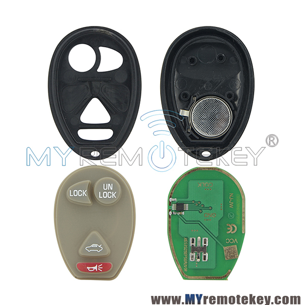 L2C0007T Remote key fob for Buick Regal Century Rendezvous 4 button 315Mhz