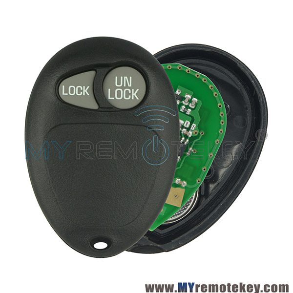 Remote fob 2 buttons 315mhz ASK for Buick GL8 L2C0007T