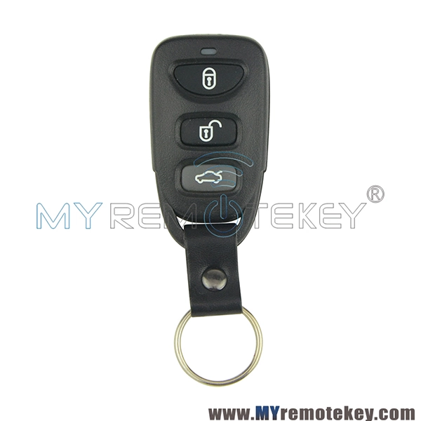 Remote key fob for Hyundai Elantra Sonata Kia 3 button with panic