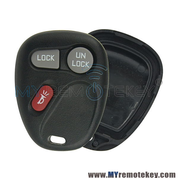 Remote fob shell case for GMC Cadillac Chevrolet Pontiac 3 button