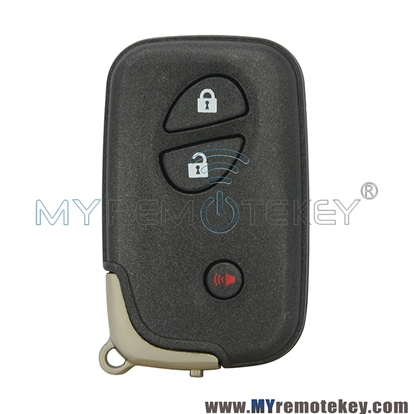 Smart key case shell for Lexus CT200h RX350 RX450h 3 button