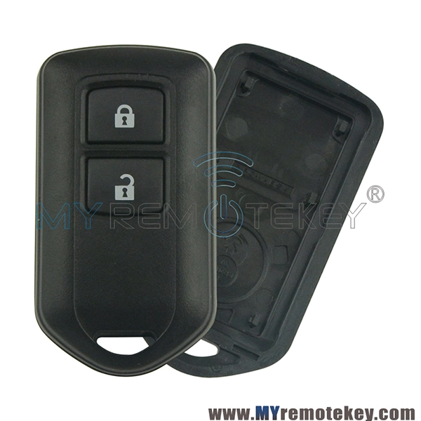 Remote fob shell case for Toyota Corolla Camry 2 button