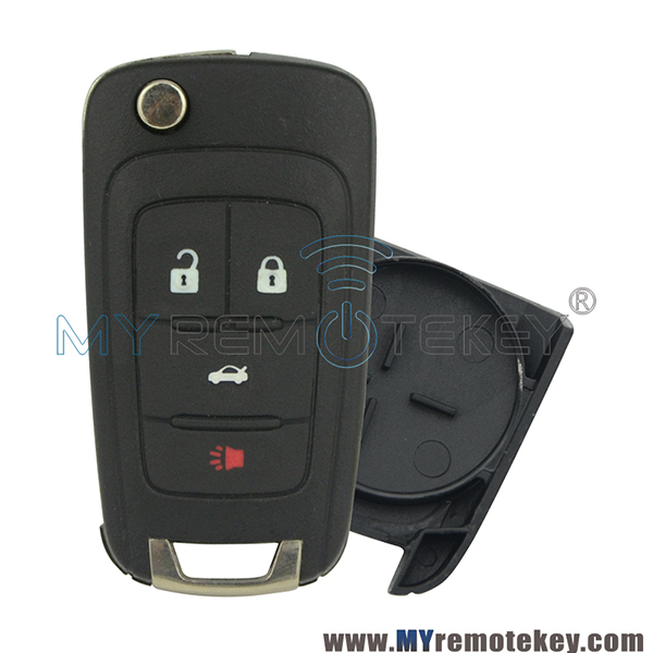 Remote key shell case for Buick 4 button