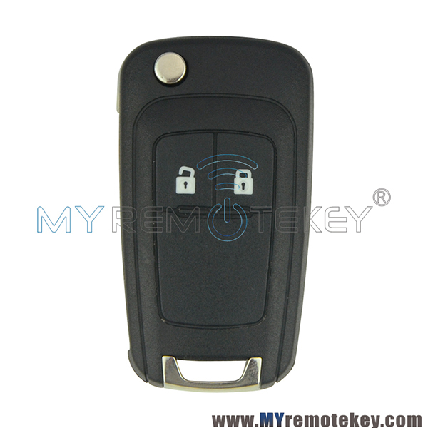 Remote key for Chevrolet Cruze Orlando Trax 2 button 433mhz ID46 chip