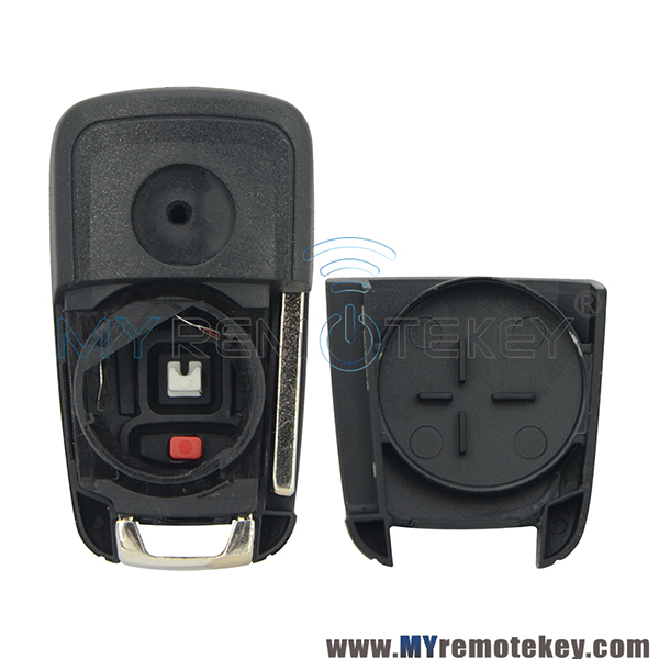 Remote key shell case for Buick 4 button