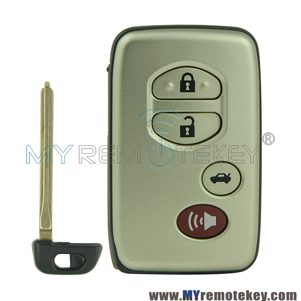 HYQ14AAB Smart key case 4 button with panic for Toyota Land Cruiser Venza