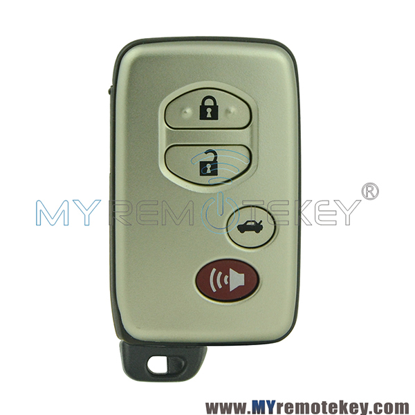 HYQ14AAB Smart key case 4 button with panic for Toyota Land Cruiser Venza