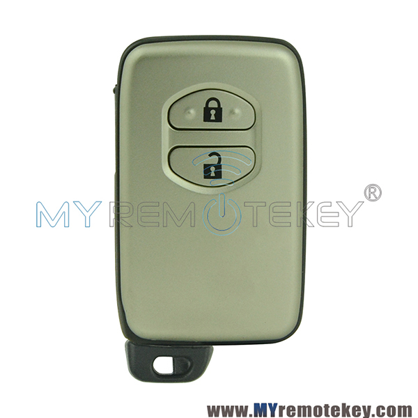 Smart key case 2 button for Toyota Camry Prado Land cruizer 2007-2013