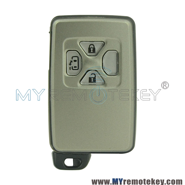 Smart key shell for Toyota Yaris Previa 3 button