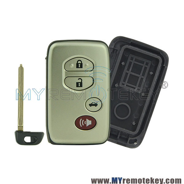 HYQ14AAB Smart key case 4 button with panic for Toyota Land Cruiser Venza