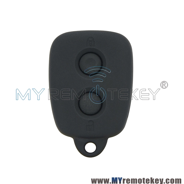 Remote fob car key control 2 button 434Mhz for Toyota Avanza
