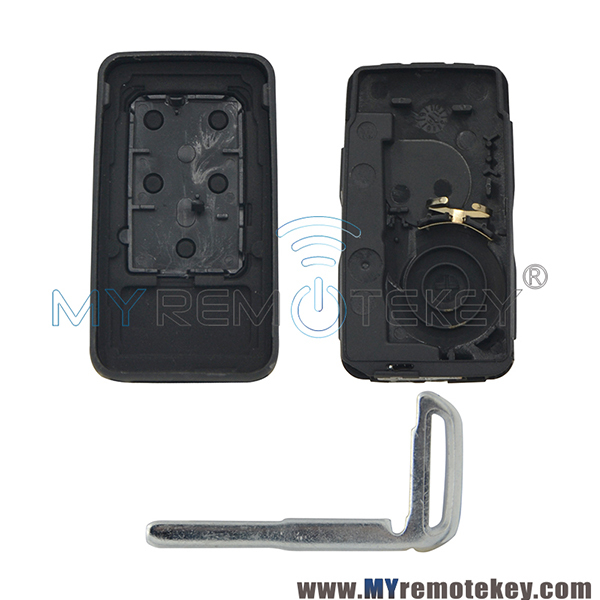 Smart key case shell cover KR55WK49264 for Volvo 2007 2008 2009 2010 2011 S60 S80 S80L V40 Cross Country V60 V70 XC70 5 button