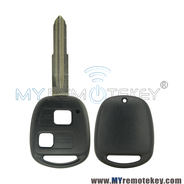 Remote key shell for Toyota 2 button TOY41