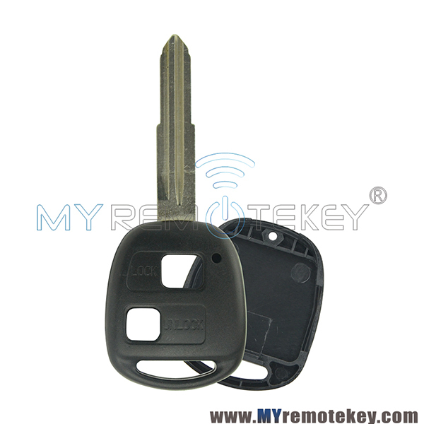 Remote key shell for Toyota 2 button TOY41