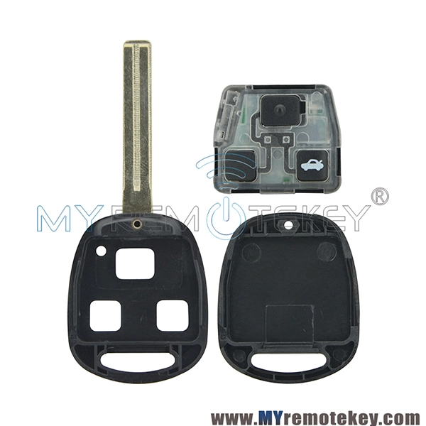 Remote key for Lexus TOY48 long 3 button