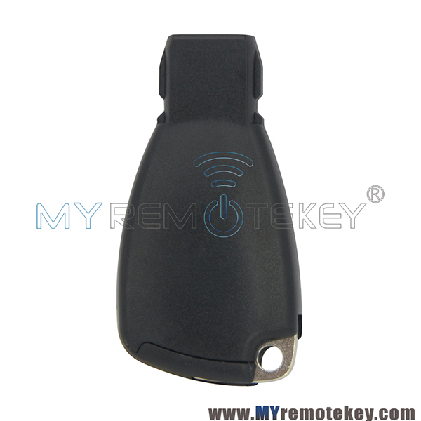 For Mercedes Benz C E S 2 button smart key case with battery holder