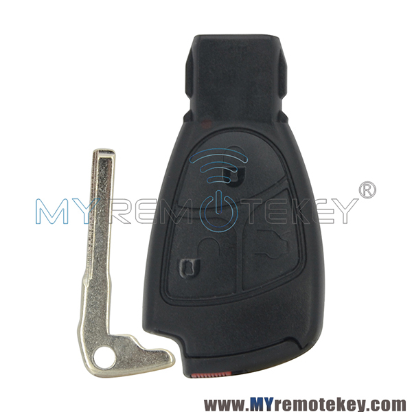 Smart key case for Mercedes Benz C E CLS 3 button