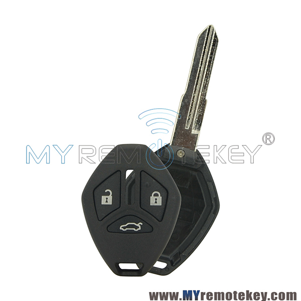 Remote key case shell 3 button MIT11R for Mitsubishi Eclipse Galant Lancer Outlander Endeavor 