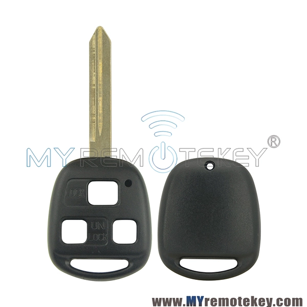 Remote key shell case 3 button for Toyota Land Cruiser TOY47