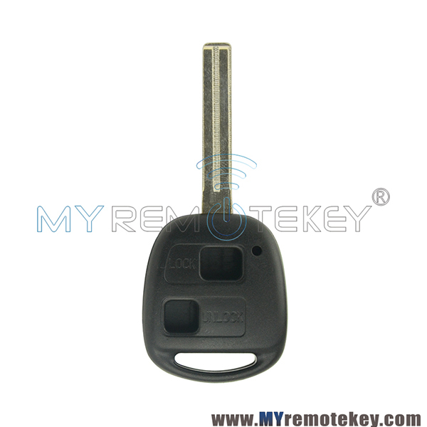 Remote key shell case for Lexus TOY48 long 2 button