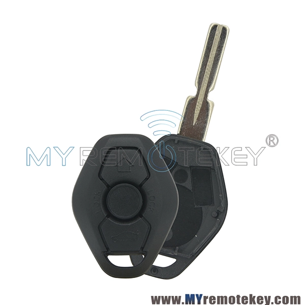 Remote car key case shell 3 button for BMW 3 5 series X3 X5 Z4 HU58