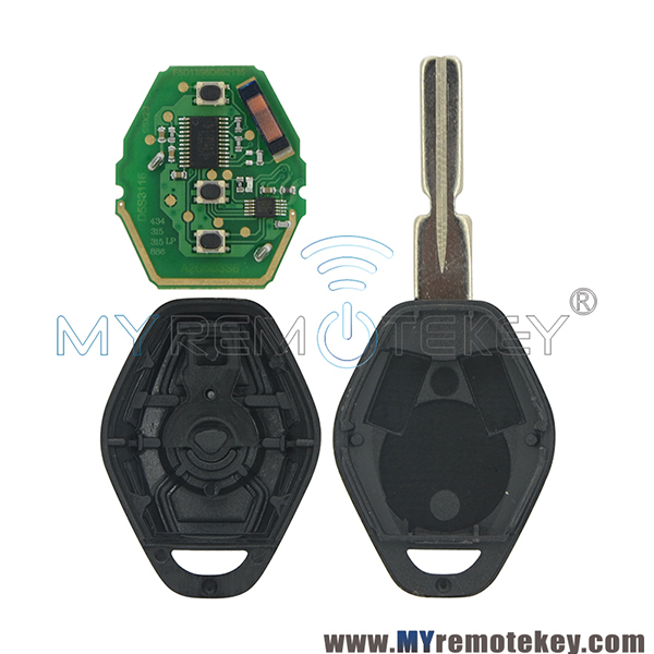 Remote key CAS system HU58 315mhz 434mhz 868mhz for BMW 3 5 7 series X3 X5 Z4 46 electronic chip