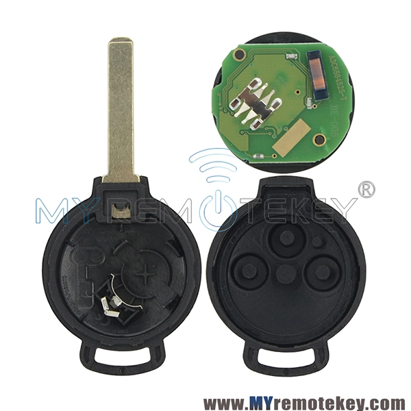Remote key for Smart Fortwo 3 button 434mhz