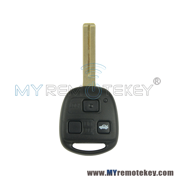 PN 89071-48110 89071-50171 89071-60030 Remote key for Lexus GX470 3 button TOY48 short