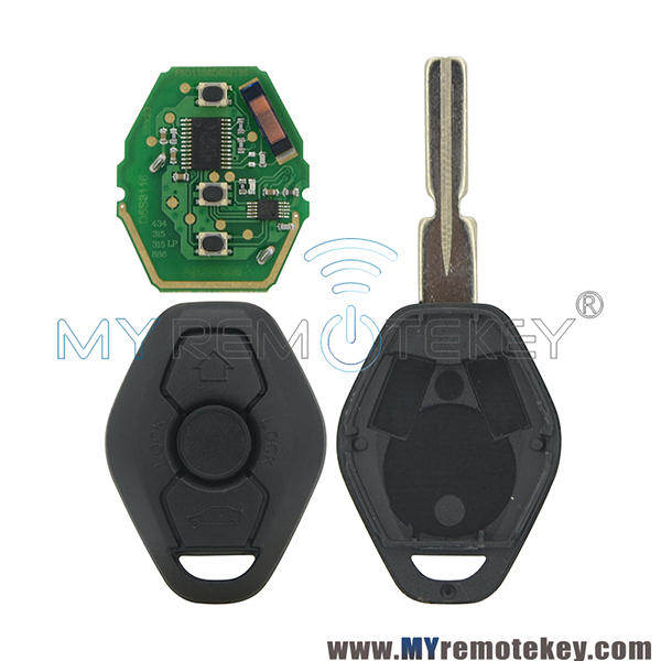 Remote key CAS system HU58 315mhz 434mhz 868mhz for BMW 3 5 7 series X3 X5 Z4 46 electronic chip