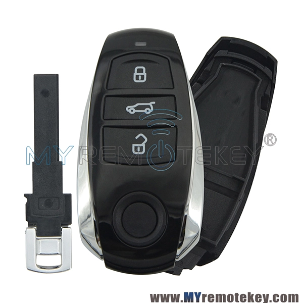 For VW Touareg smart key case shell 3 button