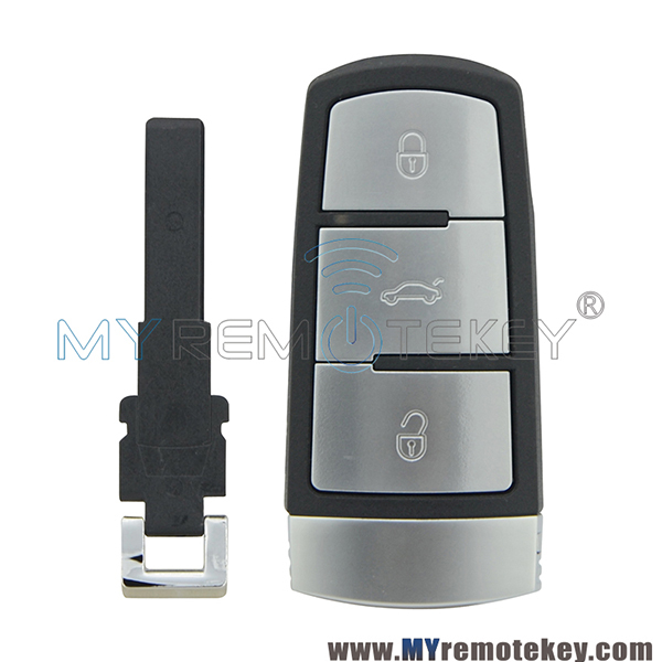 smart key for VW Magotan Passat CC 2005 -2010 433Mhz with ID48 chip P/N 3C0959752BA