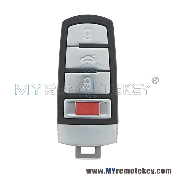 NBG009066T smart car key shell 4 button for VW Volkswagen Passat CC 2010 2011 2012