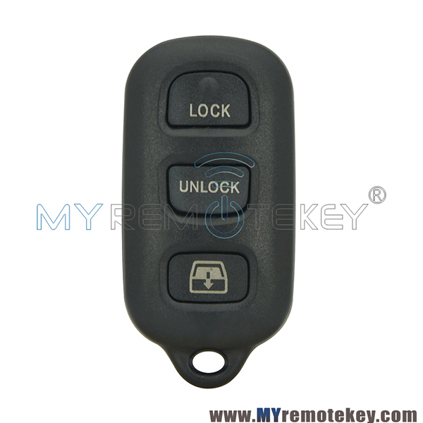 Remote key fob 3 button with panic for Toyota Sequoia 4-Runner 4Runner 314mhz HYQ12BBX HYQ12BAN HYQ1512Y 2003 2004 2005 2006 2007 2008